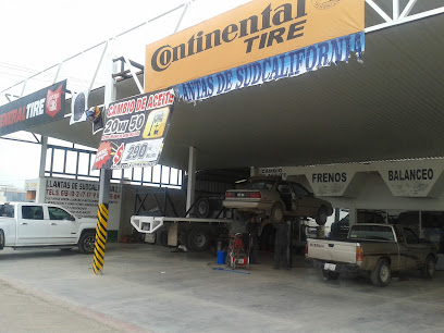 Dirección, horario, teléfono y opiniones de Llantas de Sudcalifornia Continental en Cd. Constitución