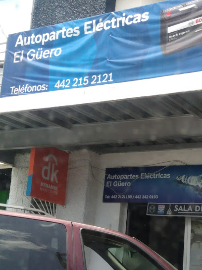 Dirección, horario, teléfono y opiniones de Auto Partes Electricas El Guero S.A de C.V. Matriz Carrizal en Querétaro