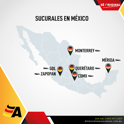 Dirección, horario, teléfono y opiniones de Refaccionaria Alemana en Querétaro
