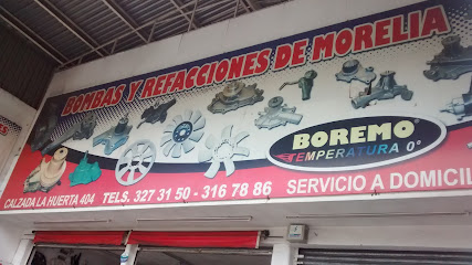 Dirección, horario, teléfono y opiniones de Refaccionaria Bombas y Refacciones de Morelia en Morelia