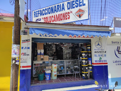Dirección, horario, teléfono y opiniones de Refaccionaria Diesel Solocamiones en Oaxaca de Juárez