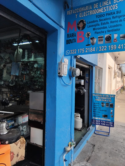 Dirección, horario, teléfono y opiniones de Refaccionaria de Electrodomésticos María Bonita en Puerto Vallarta