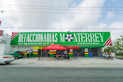 Dirección, horario, teléfono y opiniones de Refaccionarias Monterrey Suc Chetumal en Chetumal